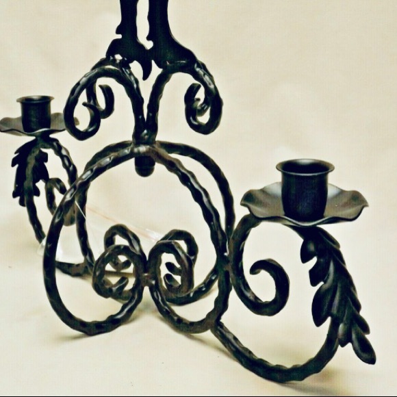 SLAH Rustic Rooster Candelabra Iron NIB - Picture 6 of 8